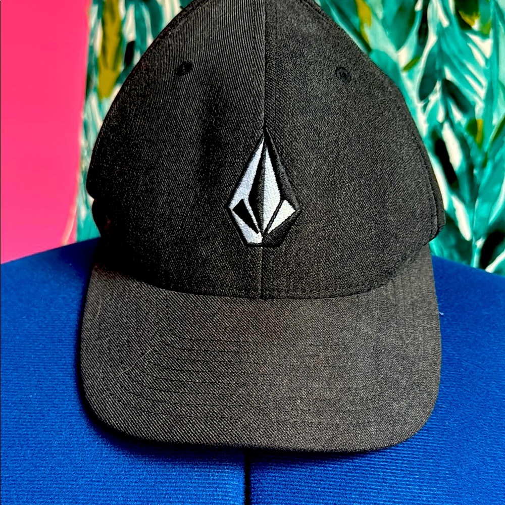 Volcom Black Cap with Logo